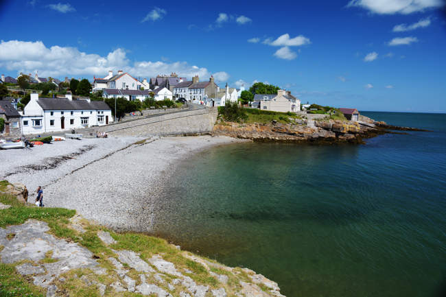 Moelfre and its beautiful south beach