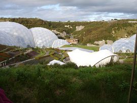 The Eden Project, 40 minute drive