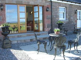 Apple House, - Apple House Patio + Chairs.