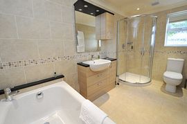 Two identical en-suites