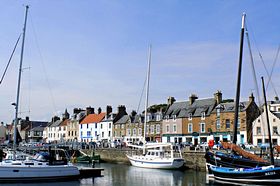 Anstruther Harbour &copy; John McLeish www.images-scotland.com