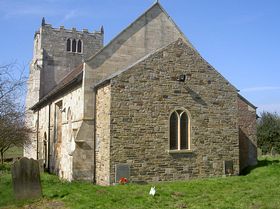 Exterior of Aughton Church. &copy; Stuart Hartley