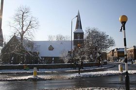 Local Church in the snow 2010 &copy; Lee Sloan