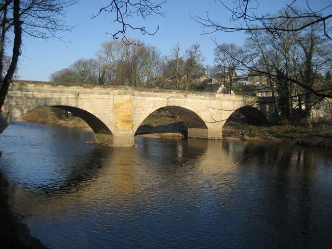 Bridge over the Wharfe at Boston Spa &copy; Trevor Rushton