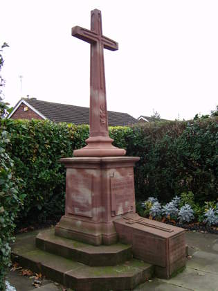 War Memorial Cross &copy; Shirley Leedham