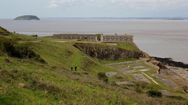 Palmerston Fort on Brean Down