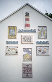 Children's murals at Bride Parish &copy; Christopher Jones Photography 2007