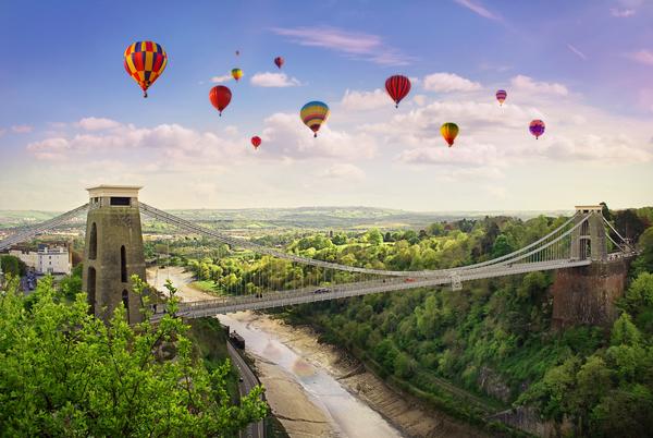 Balloons over the Avon Gorge