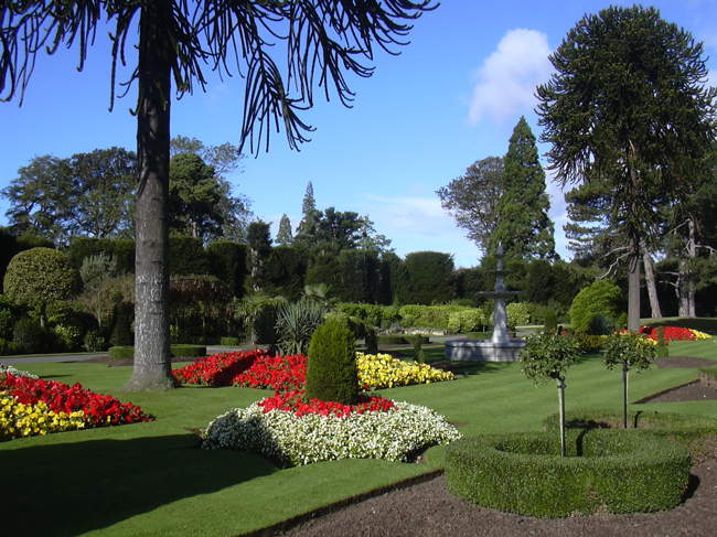 View of Formal Gardens at Brodsworth Hall &copy; Steve Willimott