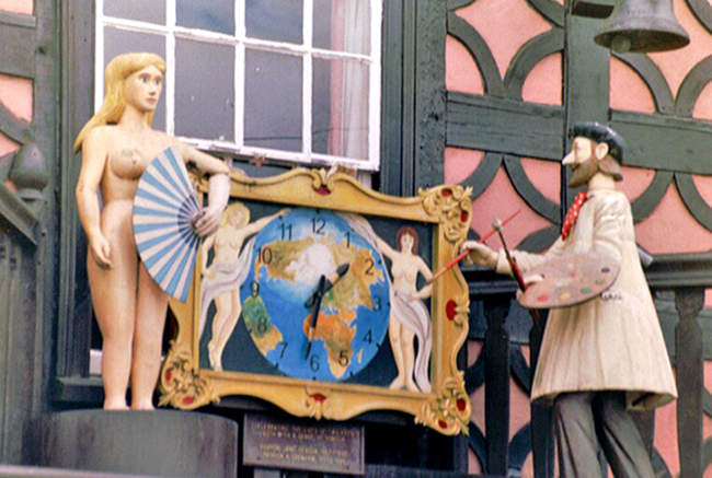 Artist and model &copy; David Oakley-Hill