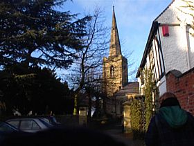 Burbage Church, quite small but popular church &copy; Georgina