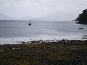 The bay in front of Camastianavaig.  &copy; Diletta Nicastr