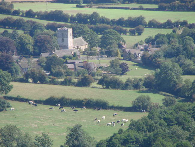 View of Cardington &copy; Jeffrey Darlington