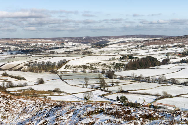 Danby Dale in winter