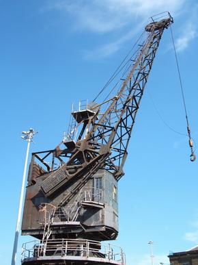 Crane in Chatham Dockyard