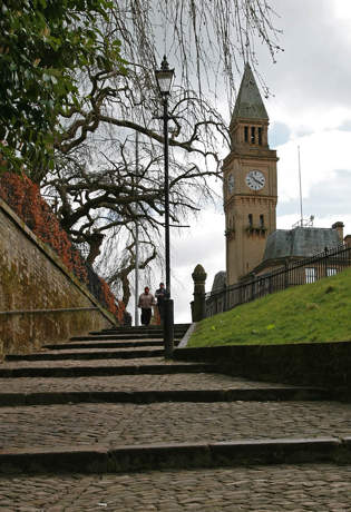 Steps & Town Hall &copy; Dave Wilson