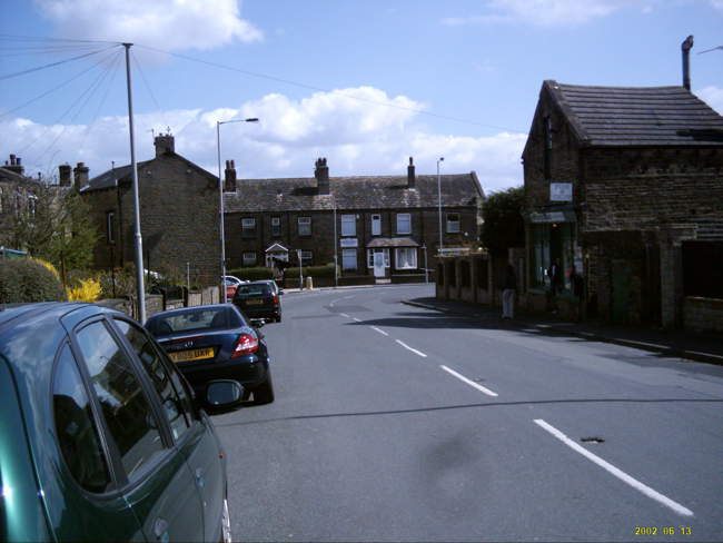 Looking down Nursery Road, Clayton with the Fish Shop on the right &copy; Michael McGann
