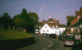 View from opposite the church &copy; TJ Potter
