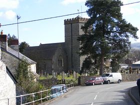 Clyro Church &copy; David McCormick