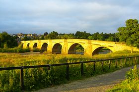 Bridge in golden Summer light &copy; Brian Conder