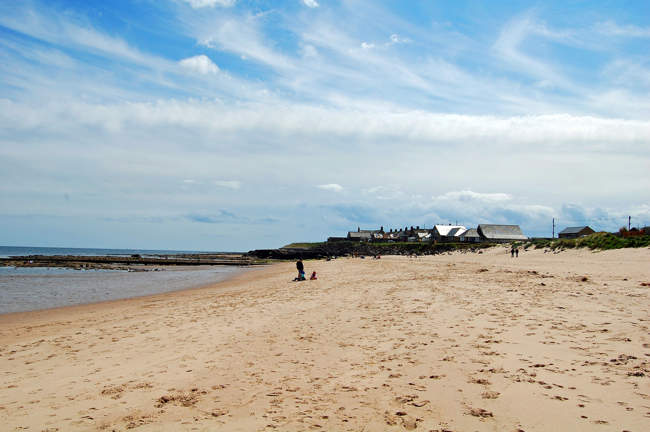 Cresswell Beach looking south &copy; Paula K Parsons