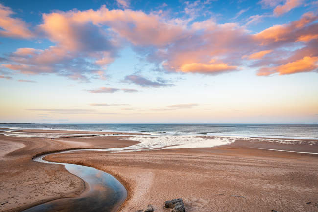 Druridge Bay and Dunbar Burn