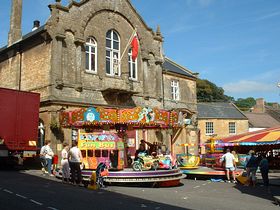 fair in the square Crewkerne &copy;Ted Wilkins