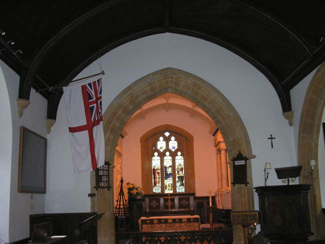 HMS NELSON's Ensign &copy; Rod Morris