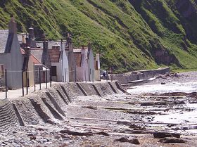 Fishermans Cottages Crovie &copy; Andrew Evans