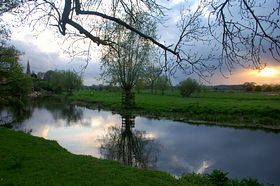 The River Nene at Denford in Northamptonshire &copy; Barry Richardson