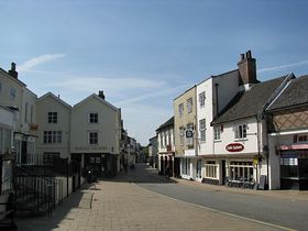 A Street in Diss &copy; Peggy Cannell