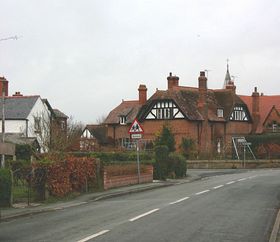 Dodleston, village &copy; Dale Miles