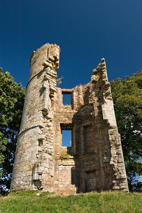 Douglas Castle ©Shutterstock /Bill McKelvie The ruins of Douglas Castle, also known as Castle Dangerous near Douglas, Lanarkshire