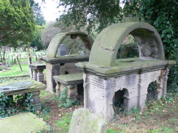 Tombs Dyserth Parish Church