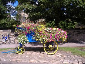 Flower display, Earsdon Church &copy; Geoff Mumford
