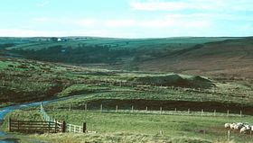 View to west from Edmundbyers &copy; S.M. Cooper 