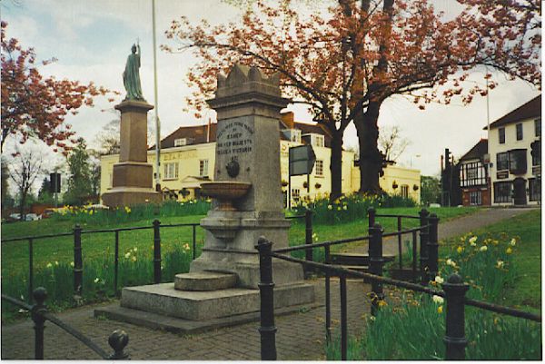 Esher Fountain on the green