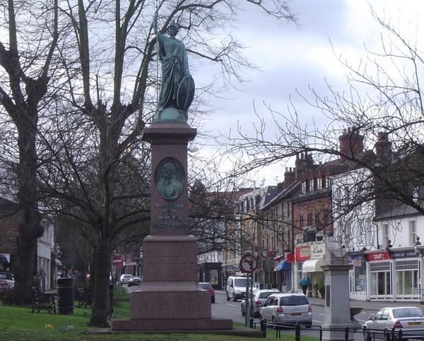 Statue for Queen Victoria's Diamond Jubilee Esher