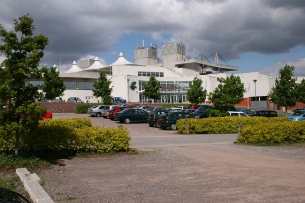Main Building at Sandown Park