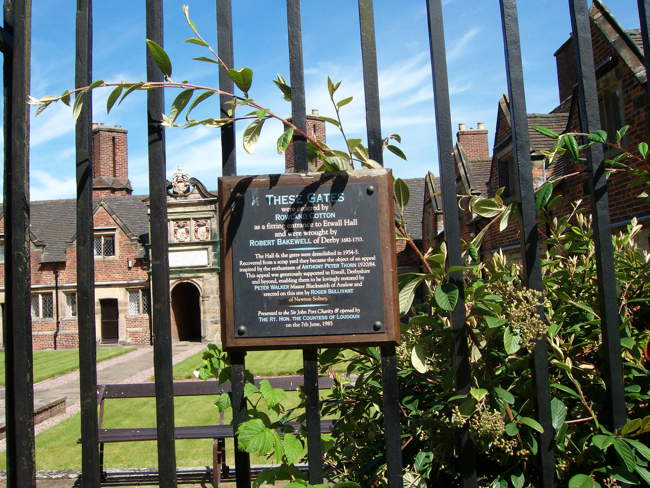 Alms houses and through Bakewell Gate &copy; Shirley Leedham