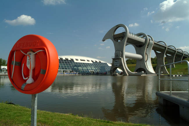 The Falkirk Wheel © Dennis M Bradley The Falkirk Wheel © Dennis M Bradley
