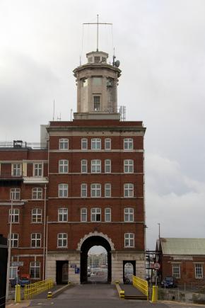 Building at Portsmouth Historic Dockyard