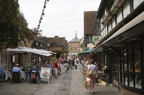 Typical street &copy; Tim Alden