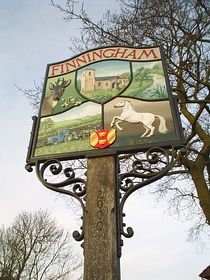 The Village sign &copy; Joanne Horrocks