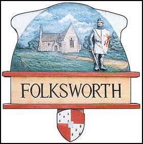 The famous Folksworth sign &copy; James Blair