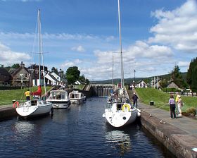The locks at Garrigill &copy; Frank Garvock 