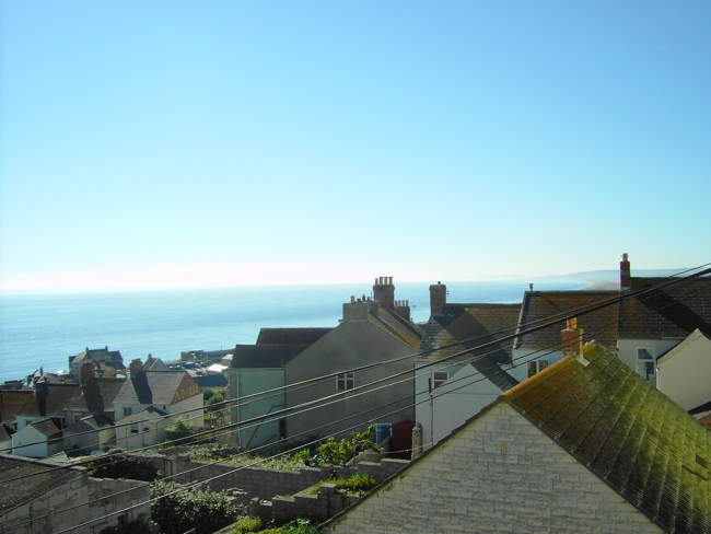 Fortuneswell with Lyme Bay and Chesil Beach beyond &copy; Ross Harrison