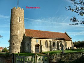 Beautiful Round Tower Church. &copy; Peggy Cannell
