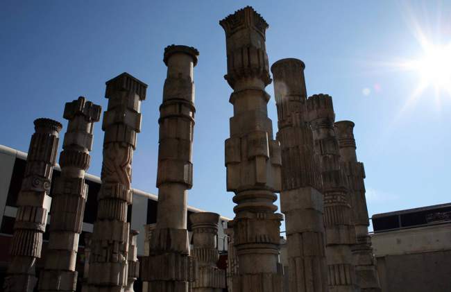 The Heritage. A David Harding masterpiece set in a quiet square off the Kingdom Shopping Centre, Glenrothes.  &copy; Ian Sloan Photography 