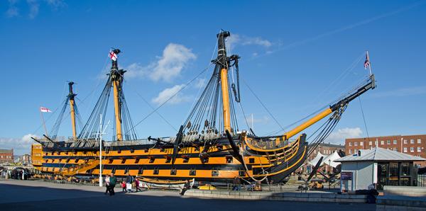 HMS Victory, Portsmouth Historic Dockyard ©Shutterstock /Paul J Martin HMS Victory, Nelson